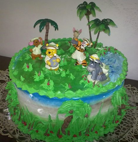 94 i Winie Pooh exploradores